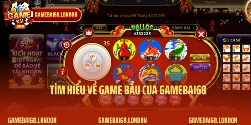 Tìm hiểu về game bầu cua gamebai68